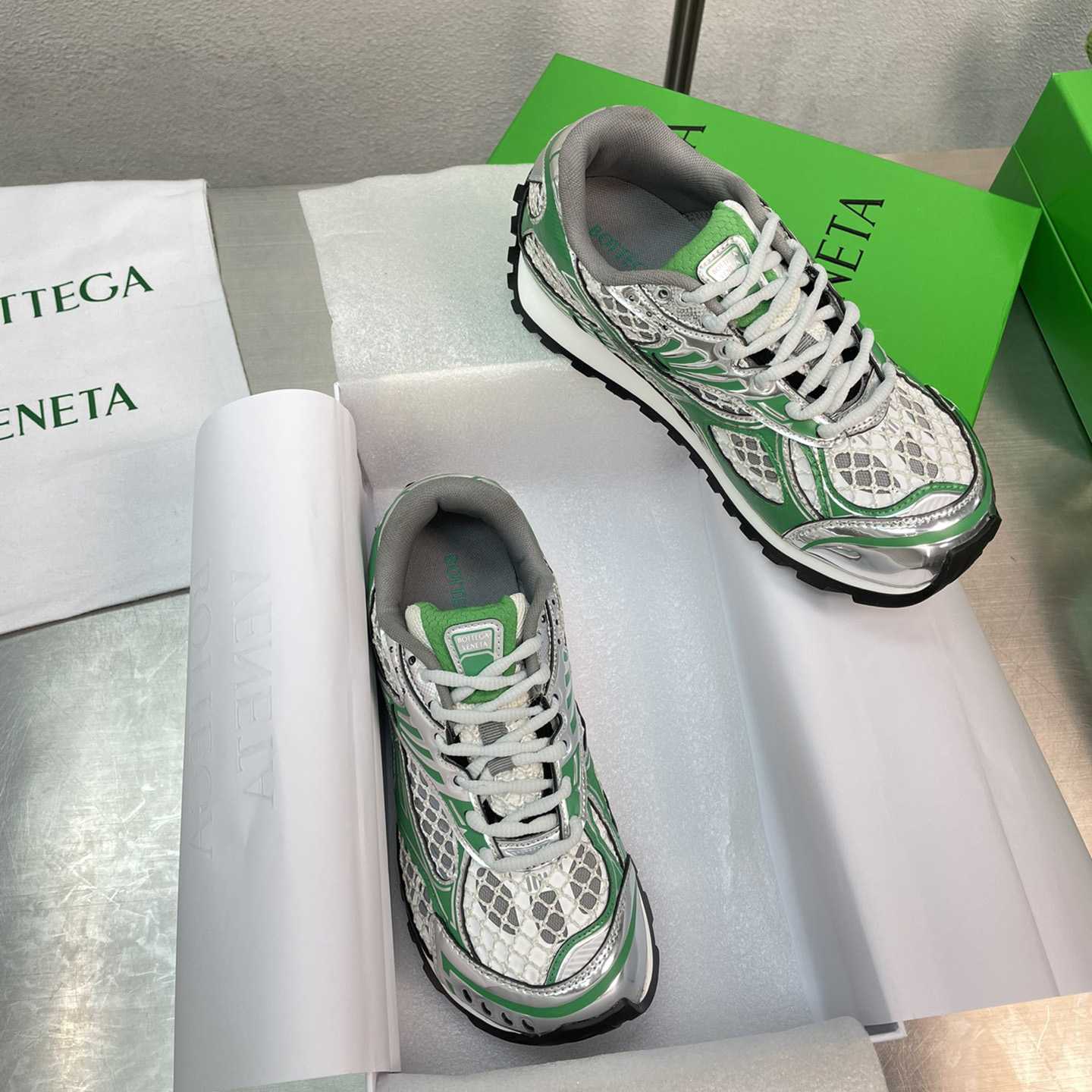 Bottega Veneta Orbit Sneaker - DopestKickz