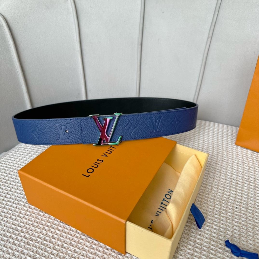 Louis Vuitton LV Initials 40mm Reversible Belt   M8260U - DopestKickz