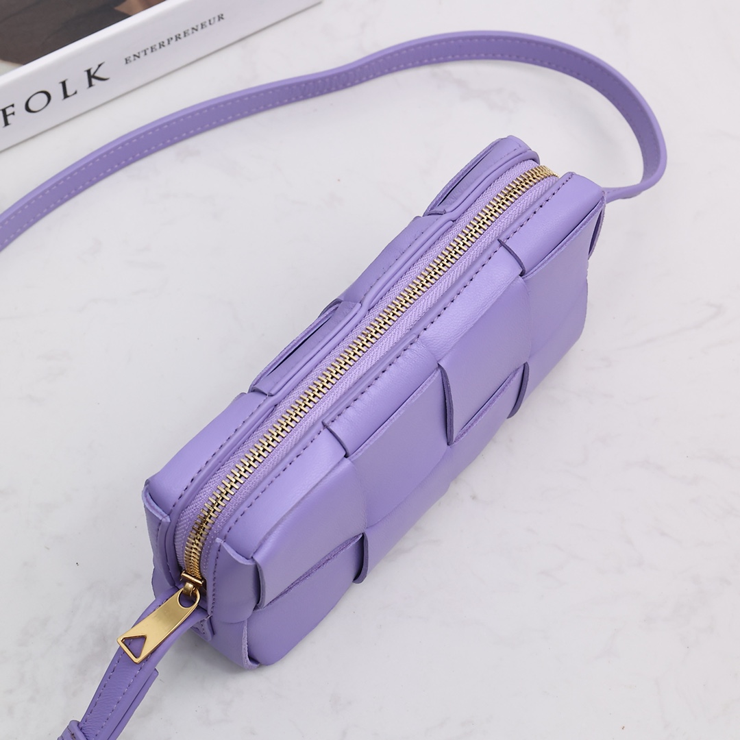 Bottega Veneta Mini Cassette Cross-Body Bag - DopestKickz