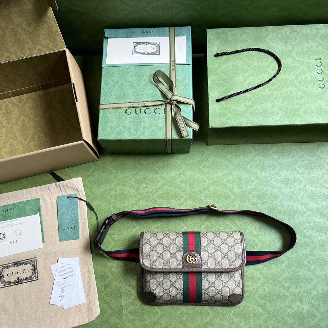 Gucci Ophidia GG Small Belt Bag - DopestKickz