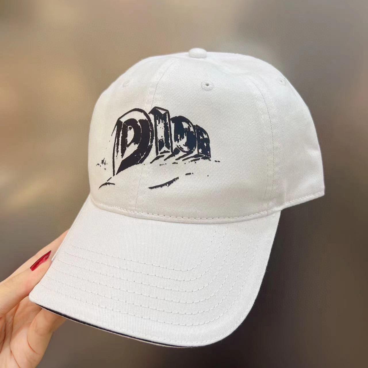 Dior Baseball Cap With AsteroDior Signature  - DopestKickz