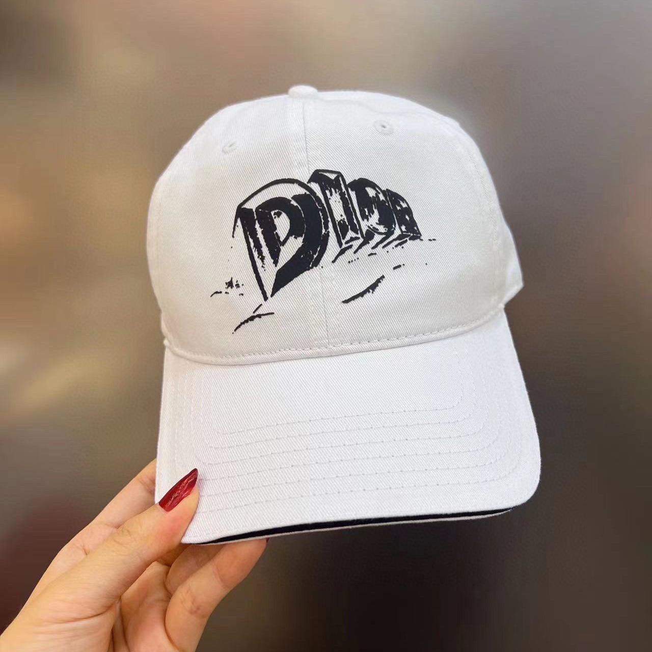 Dior Baseball Cap With AsteroDior Signature  - DopestKickz