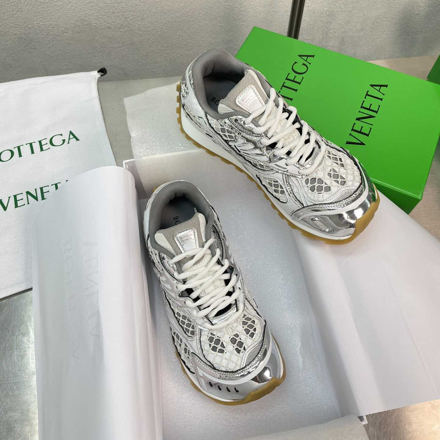 Bottega Veneta Orbit Sneaker - DopestKickz