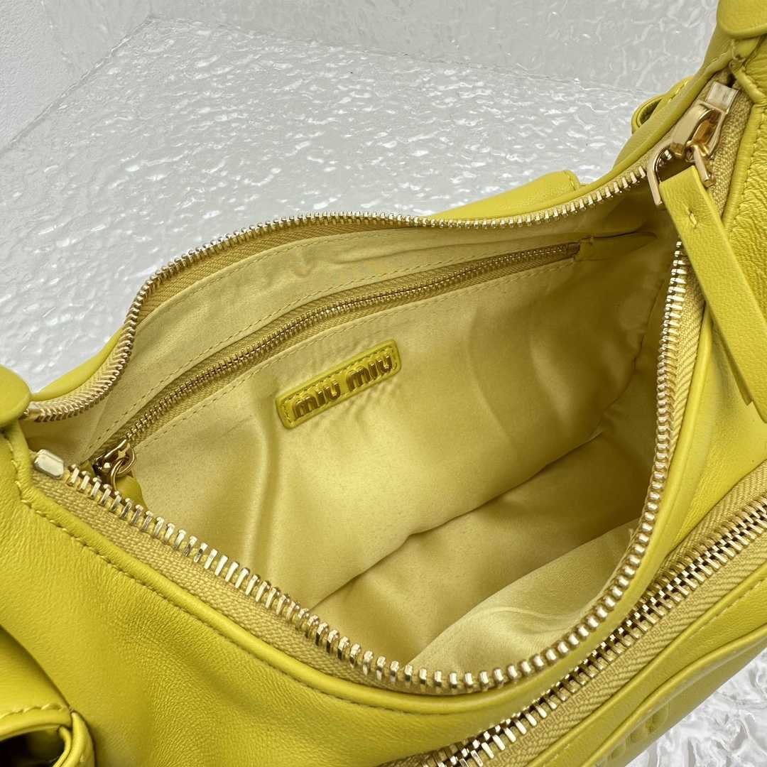 Miu Miu Nappa Leather Pocket Bag - DopestKickz