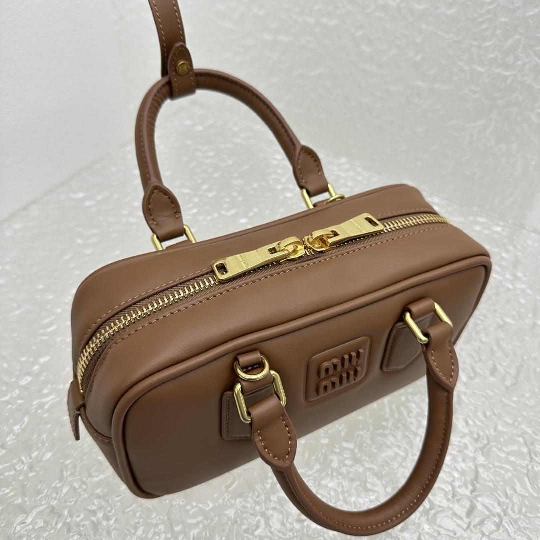 Miu Miu Arcadie Leather Bag - DopestKickz