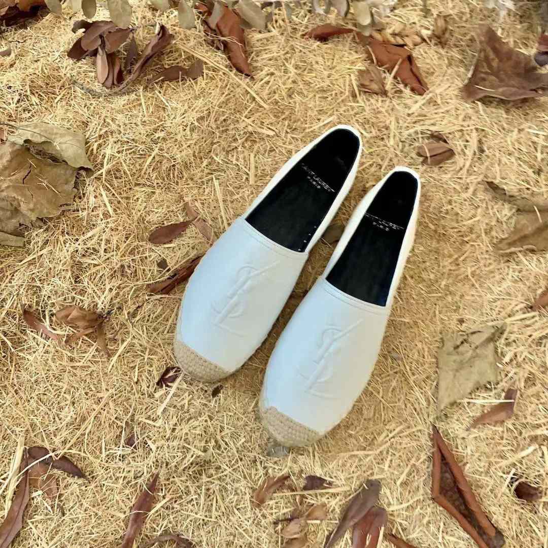 Saint Laurent Cassandre Espadrilles In Lambskin - DopestKickz