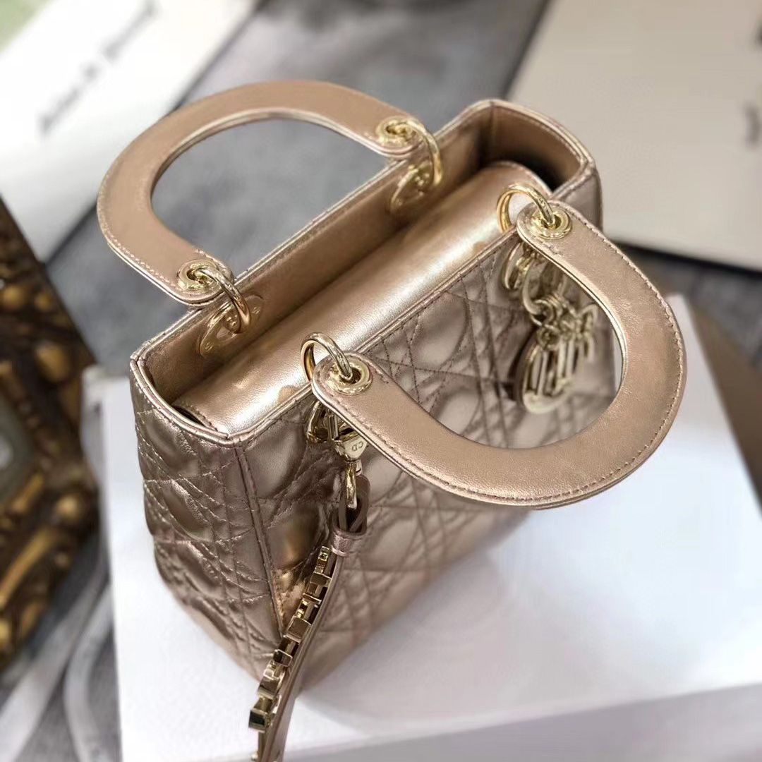 Dior Lady D-Joy Bag(20 x 16.5 x 8cm) - DopestKickz