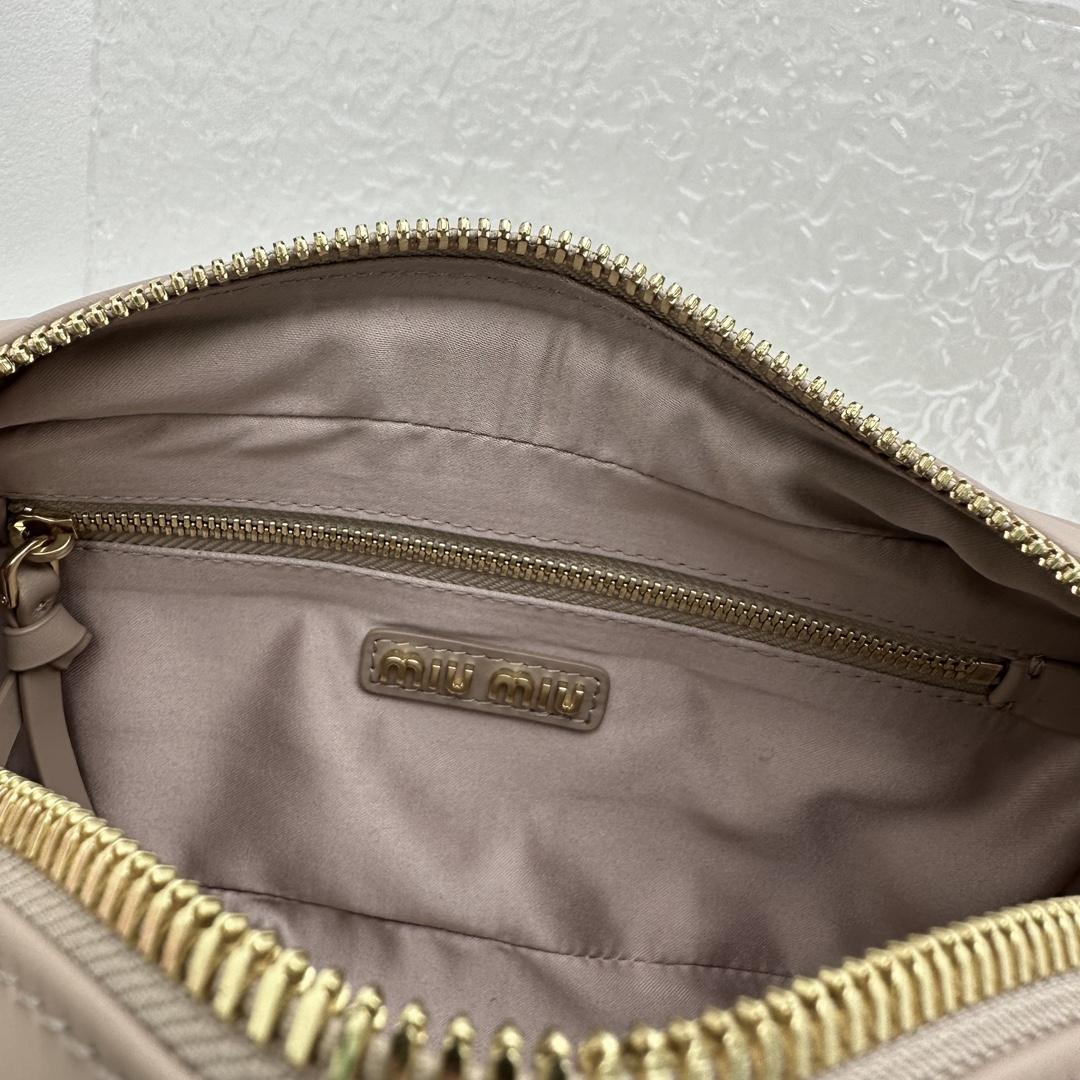 Miu Miu Arcadie Leather Bag - DopestKickz