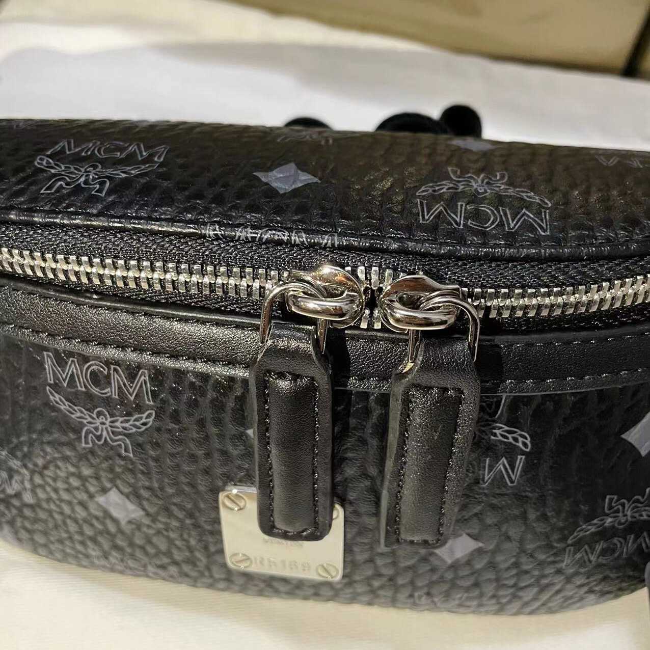 MCM Visetos Belt Bag (12X34X7cm) - DopestKickz