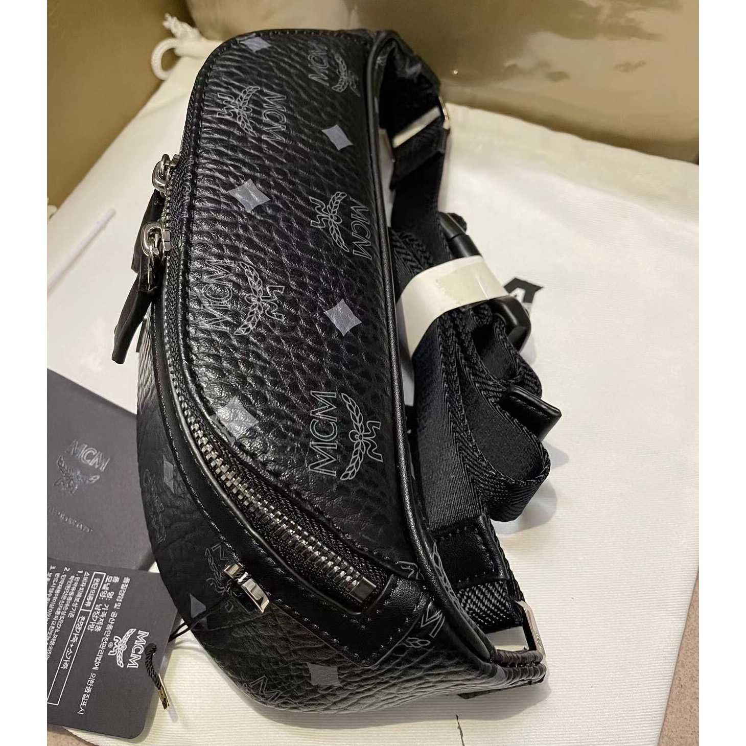 MCM Visetos Belt Bag (12X34X7cm) - DopestKickz