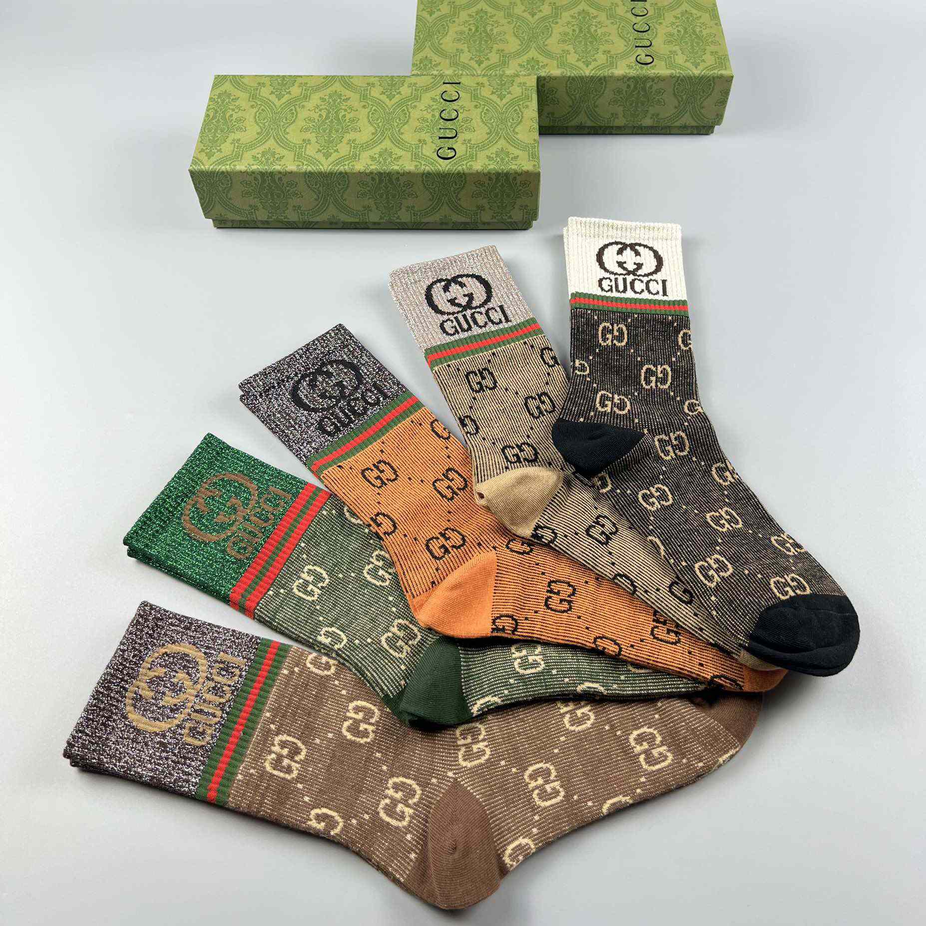 Gucci GG Socks/Box - DopestKickz