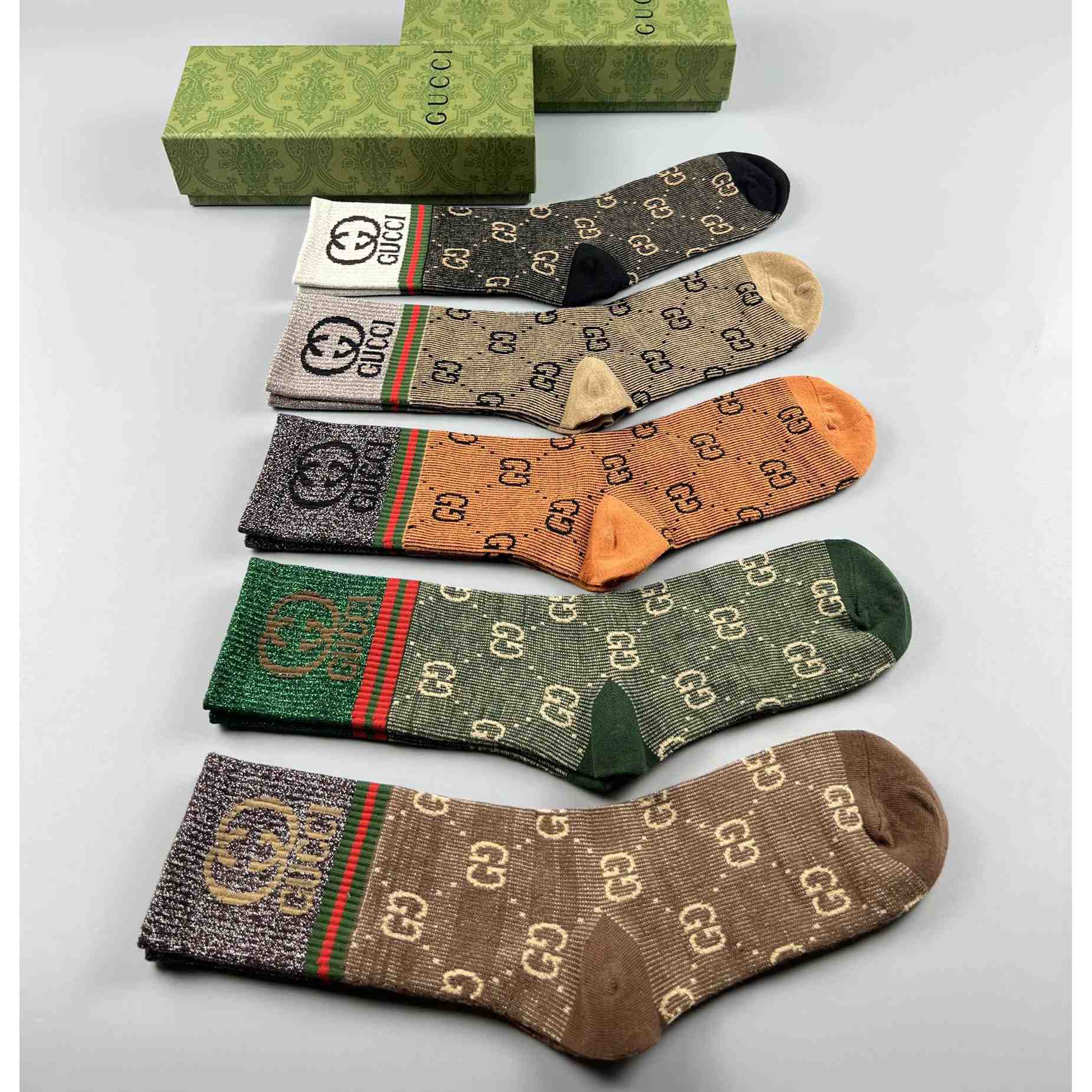Gucci GG Socks/Box - DopestKickz