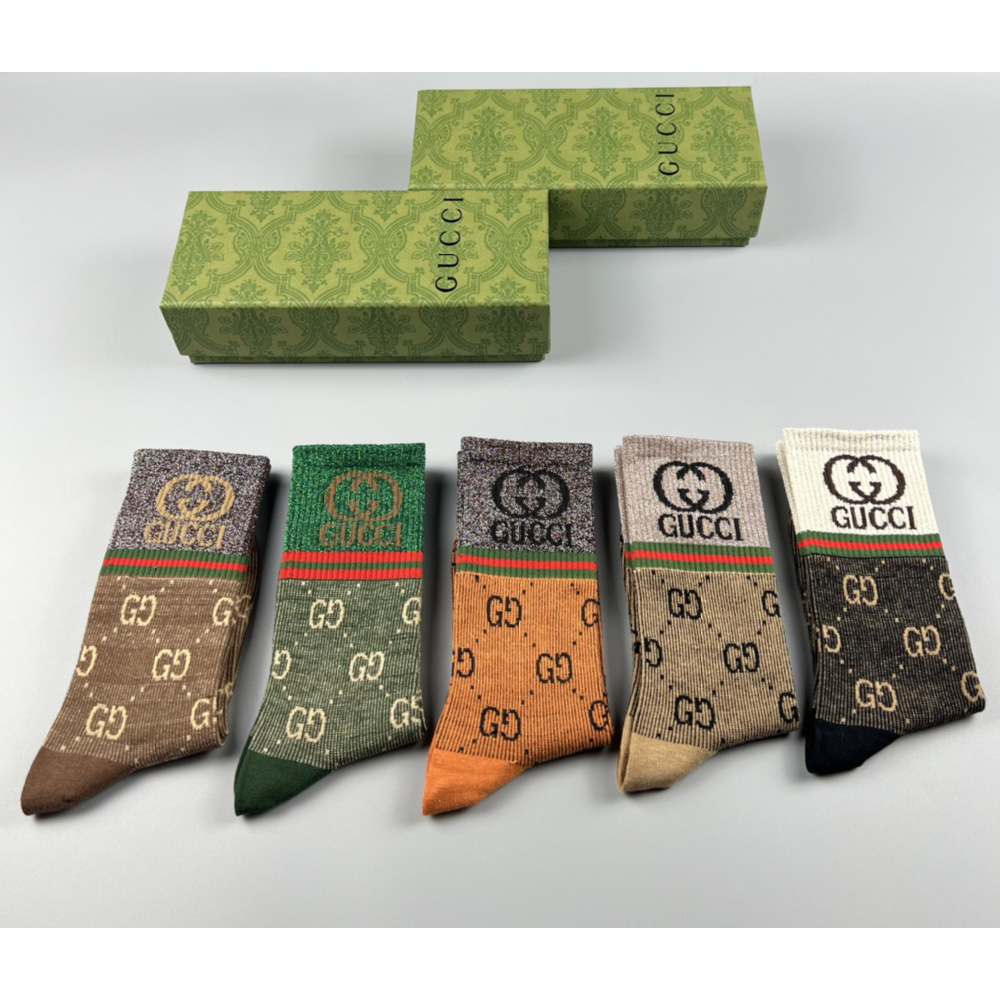 Gucci GG Socks/Box - DopestKickz