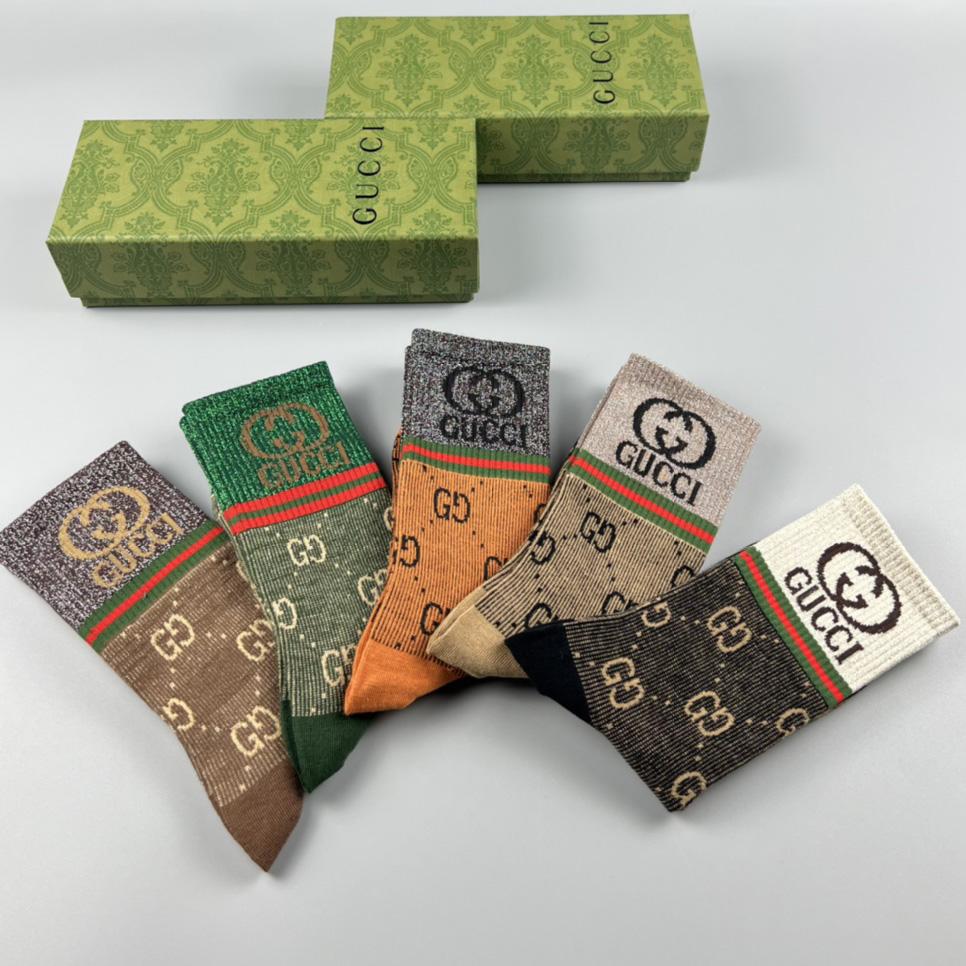 Gucci GG Socks/Box - DopestKickz