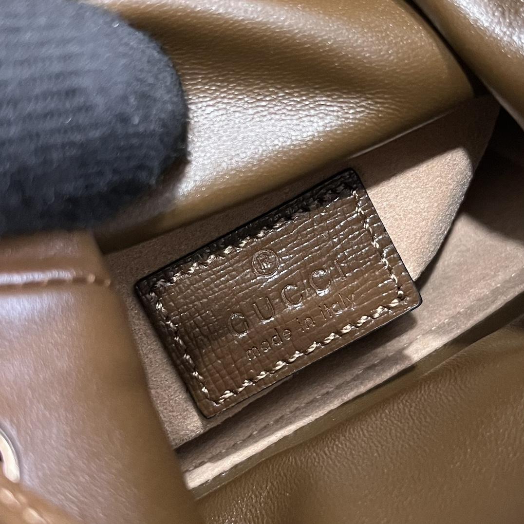 Gucci GG Mini Bucket Bag With Interlocking G - DopestKickz