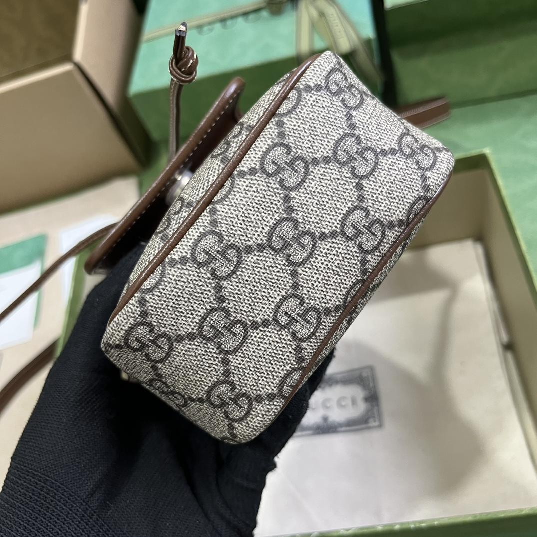 Gucci GG Mini Bucket Bag With Interlocking G - DopestKickz