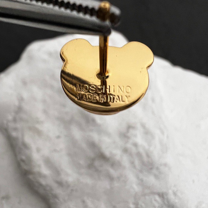 Moschino Teddy Bear Clip-on Earrings - DopestKickz