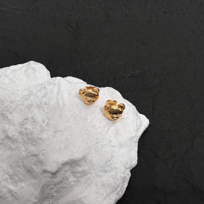 Moschino Teddy Bear Clip-on Earrings - DopestKickz