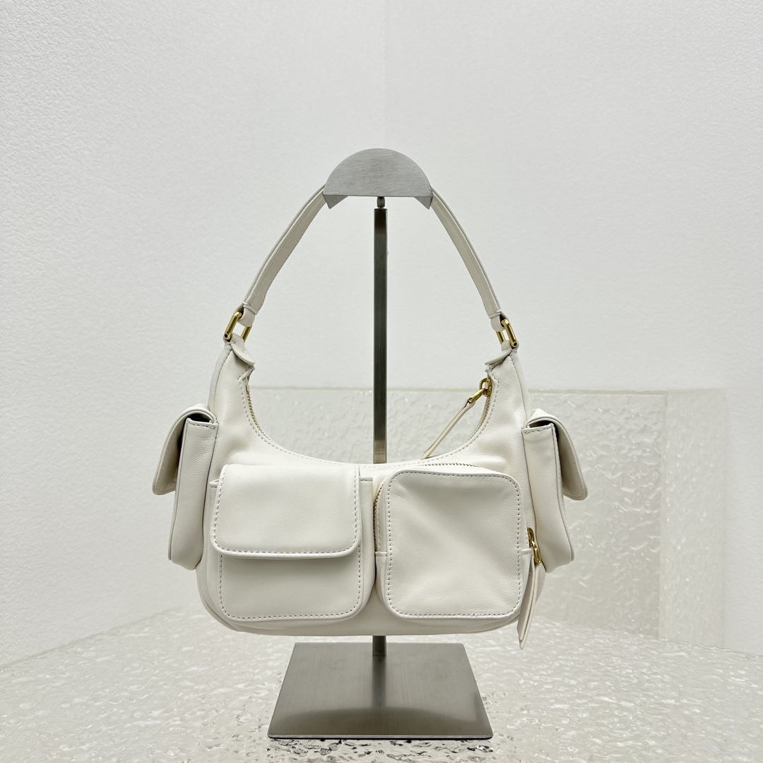 Miu Miu Nappa Leather Pocket Bag - DopestKickz