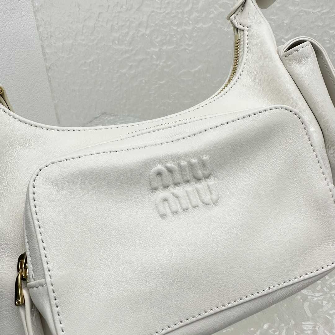 Miu Miu Nappa Leather Pocket Bag - DopestKickz
