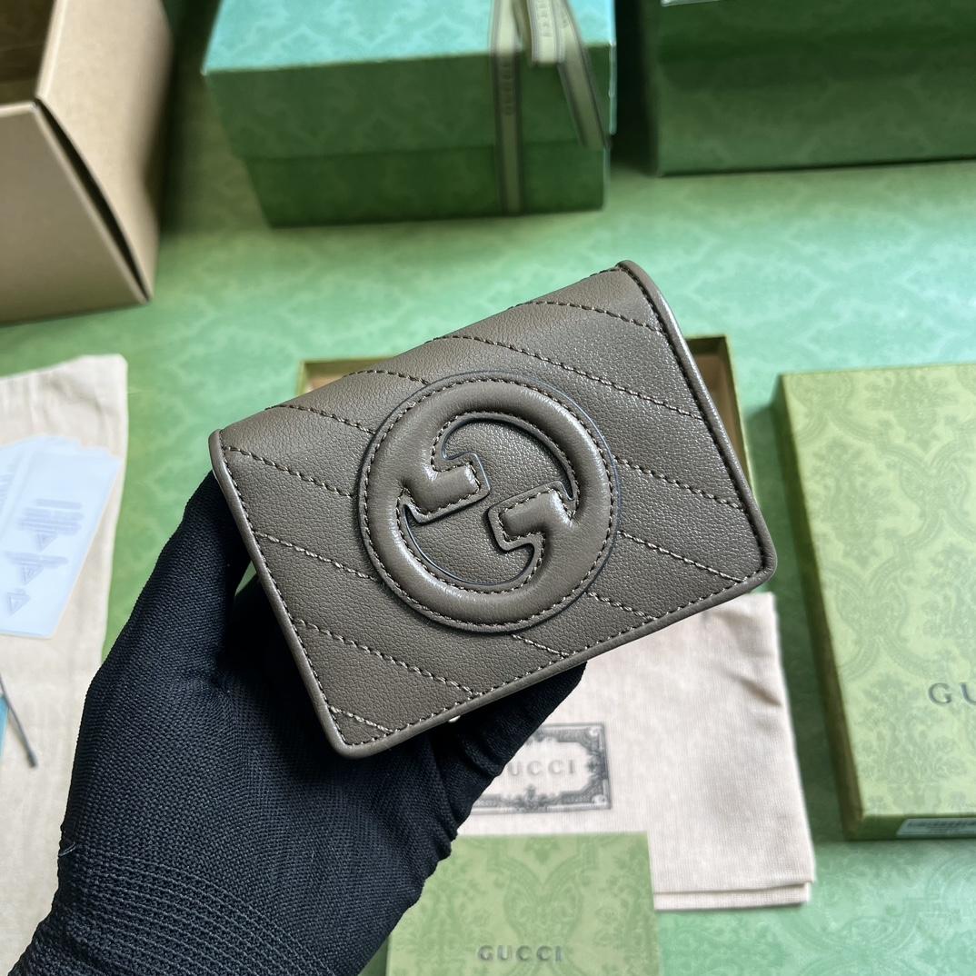 Gucci Blondie Card Case Wallet (8.5x 11x 3cm) - DopestKickz