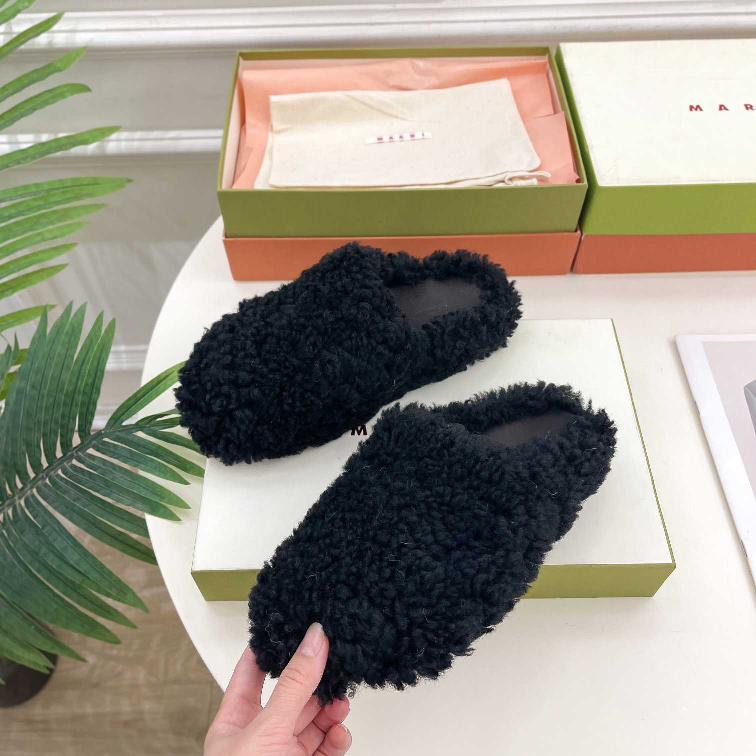 Marni Textured Slip-on Mules  - DopestKickz