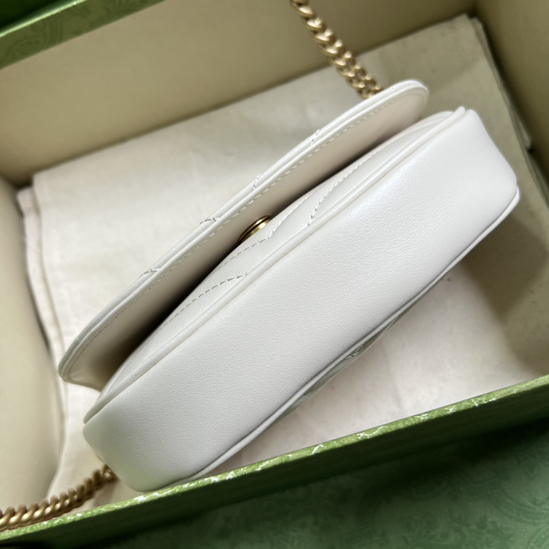 Gucci GG Marmont Matelasse Chain Mini Bag (20x 14.5x 4cm) - DopestKickz