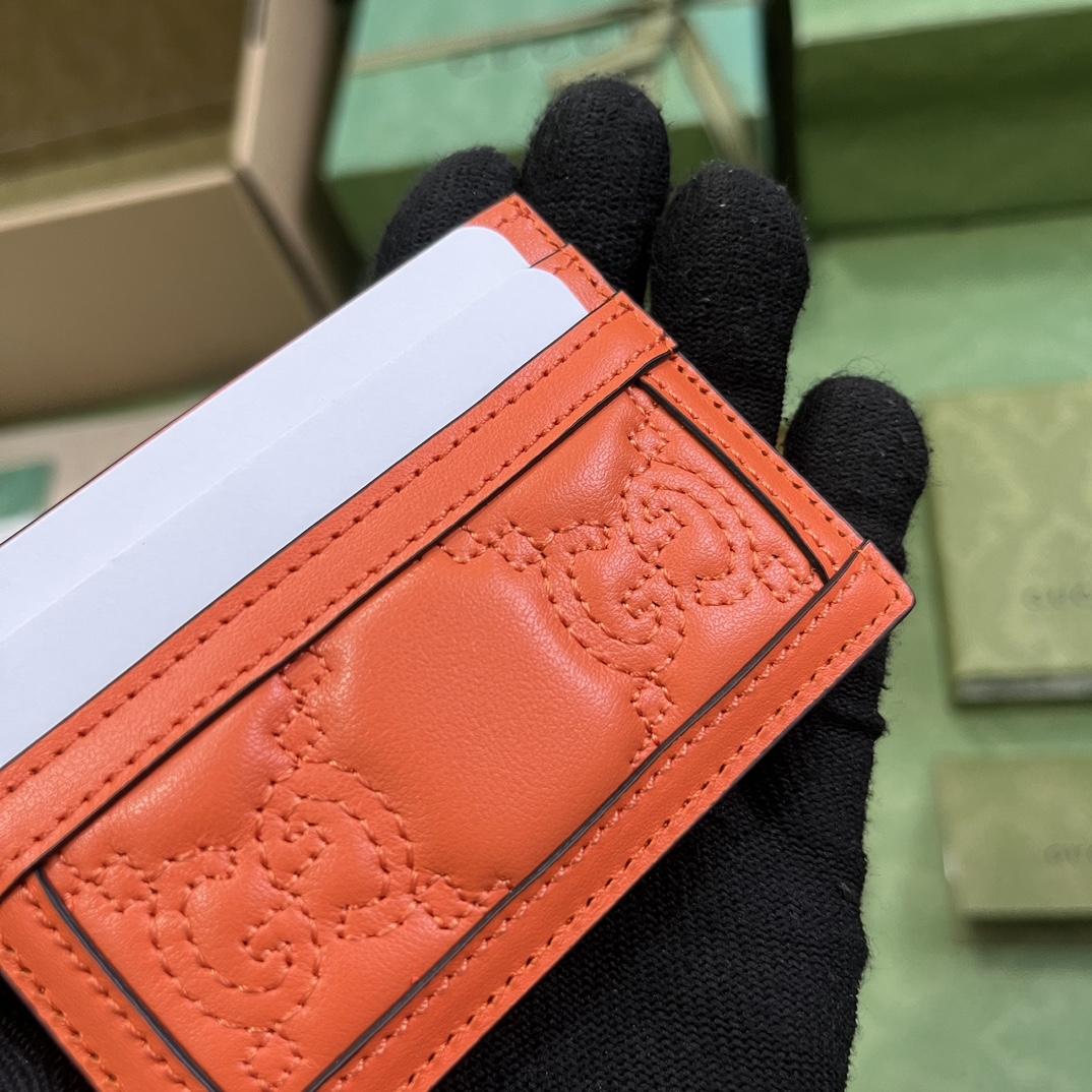Gucci GG Matelasse Card Case - DopestKickz