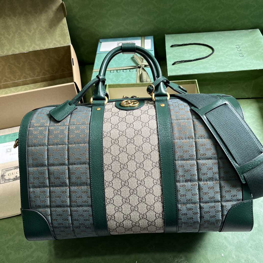 Gucci Mini GG Canvas Small Duffle Bag (44x 28.5x 24.5cm) - DopestKickz