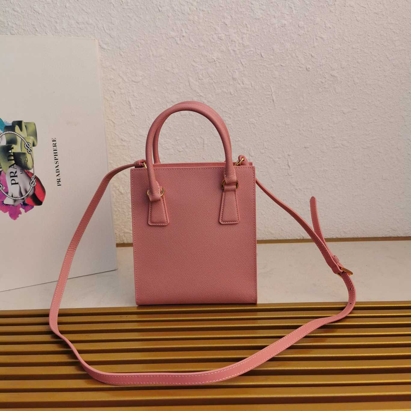 Prada Saffiano Leather Handbag - DopestKickz