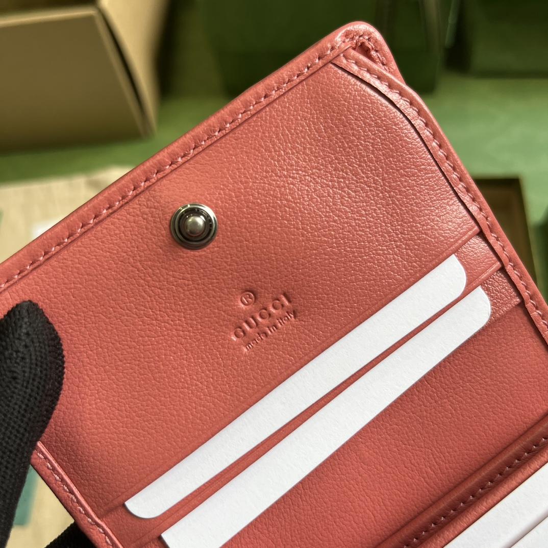 Gucci Blondie Card Case Wallet (8.5x 11x 3cm) - DopestKickz
