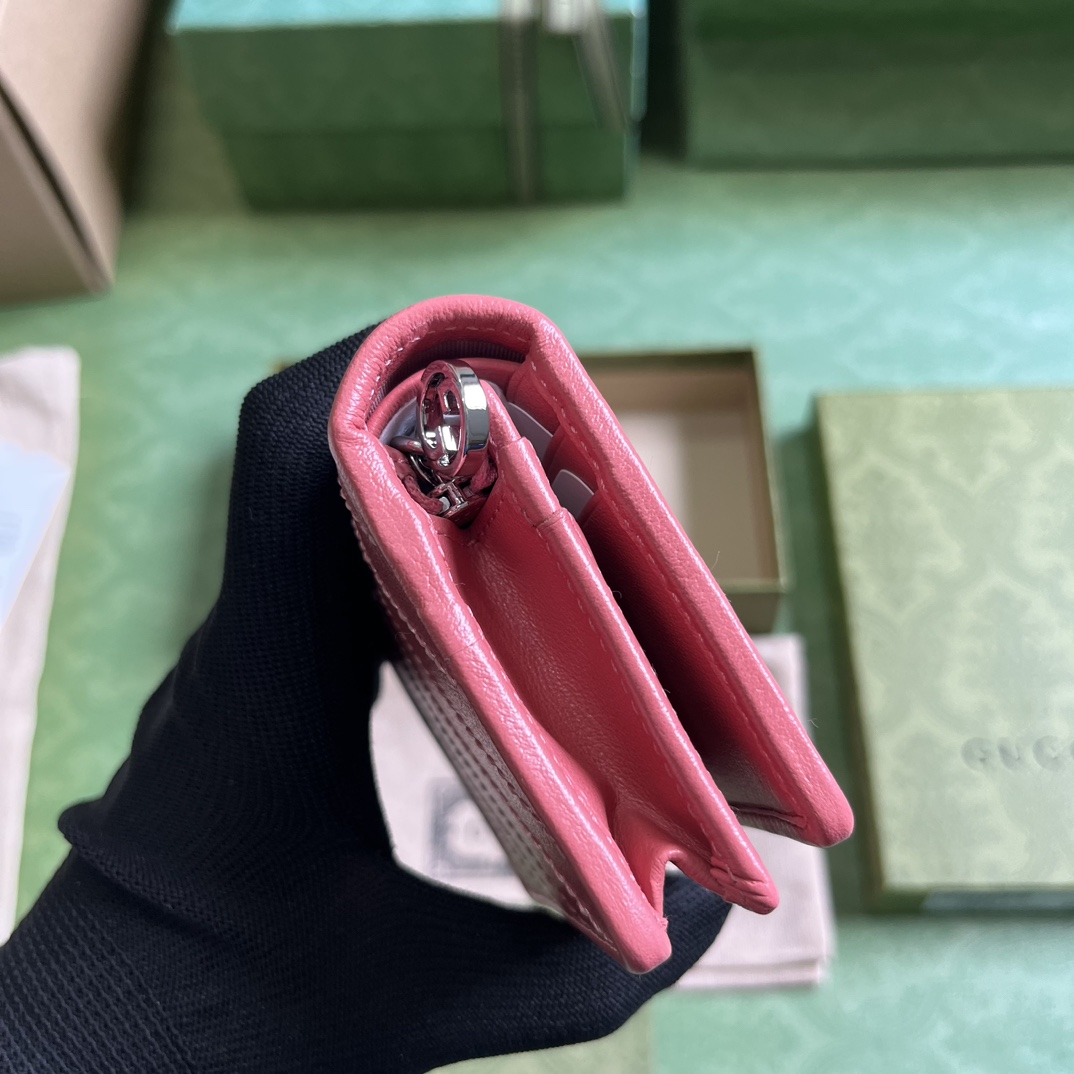Gucci Blondie Card Case Wallet (8.5x 11x 3cm) - DopestKickz