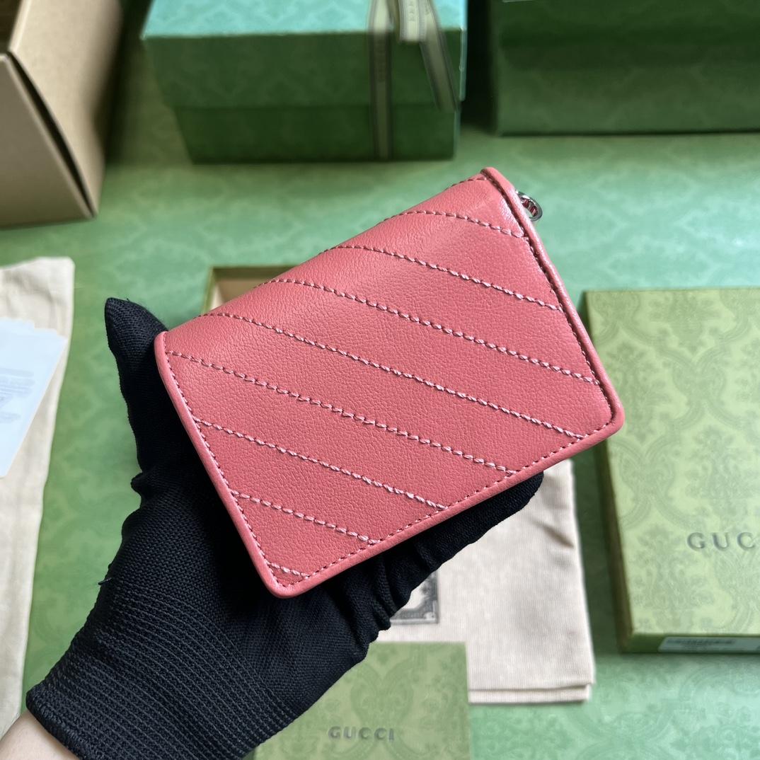 Gucci Blondie Card Case Wallet (8.5x 11x 3cm) - DopestKickz