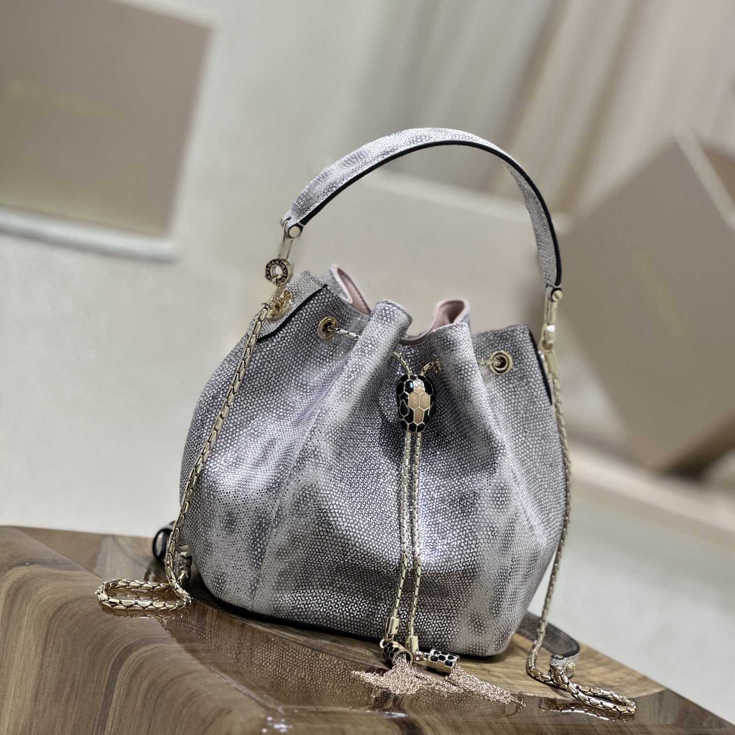 Bvlgari Serpenti Forever Bucket Bag - DopestKickz