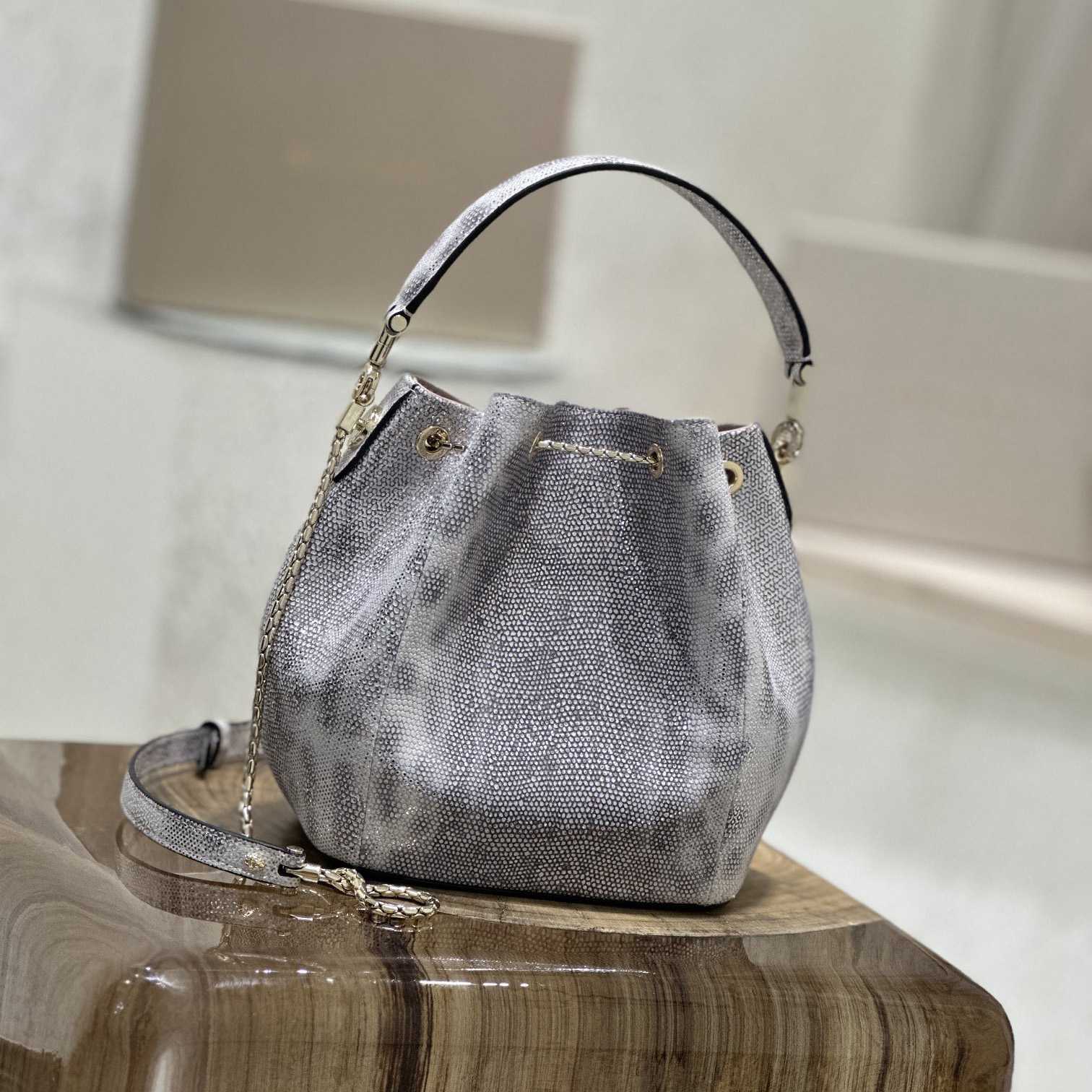 Bvlgari Serpenti Forever Bucket Bag - DopestKickz