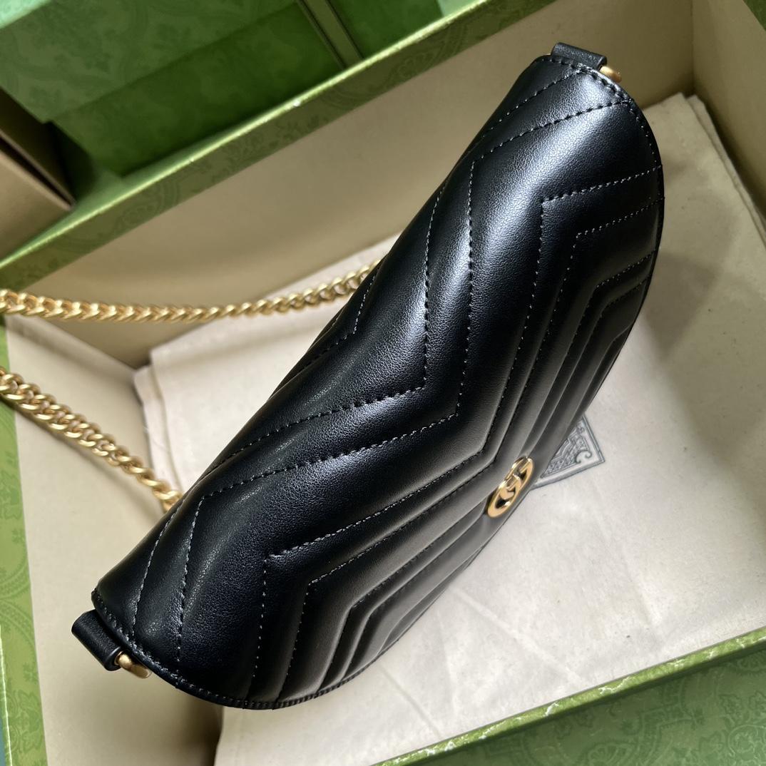 Gucci GG Marmont Matelasse Chain Mini Bag (20x 14.5x 4cm) - DopestKickz