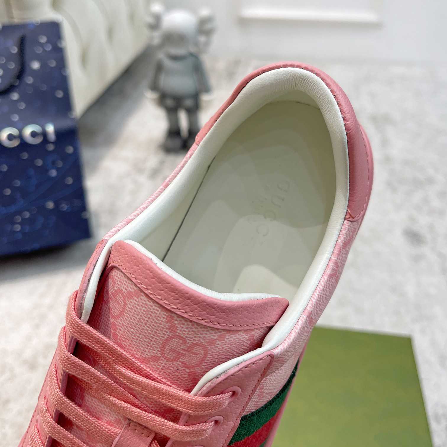 Gucci Ace Sneaker With Web - DopestKickz