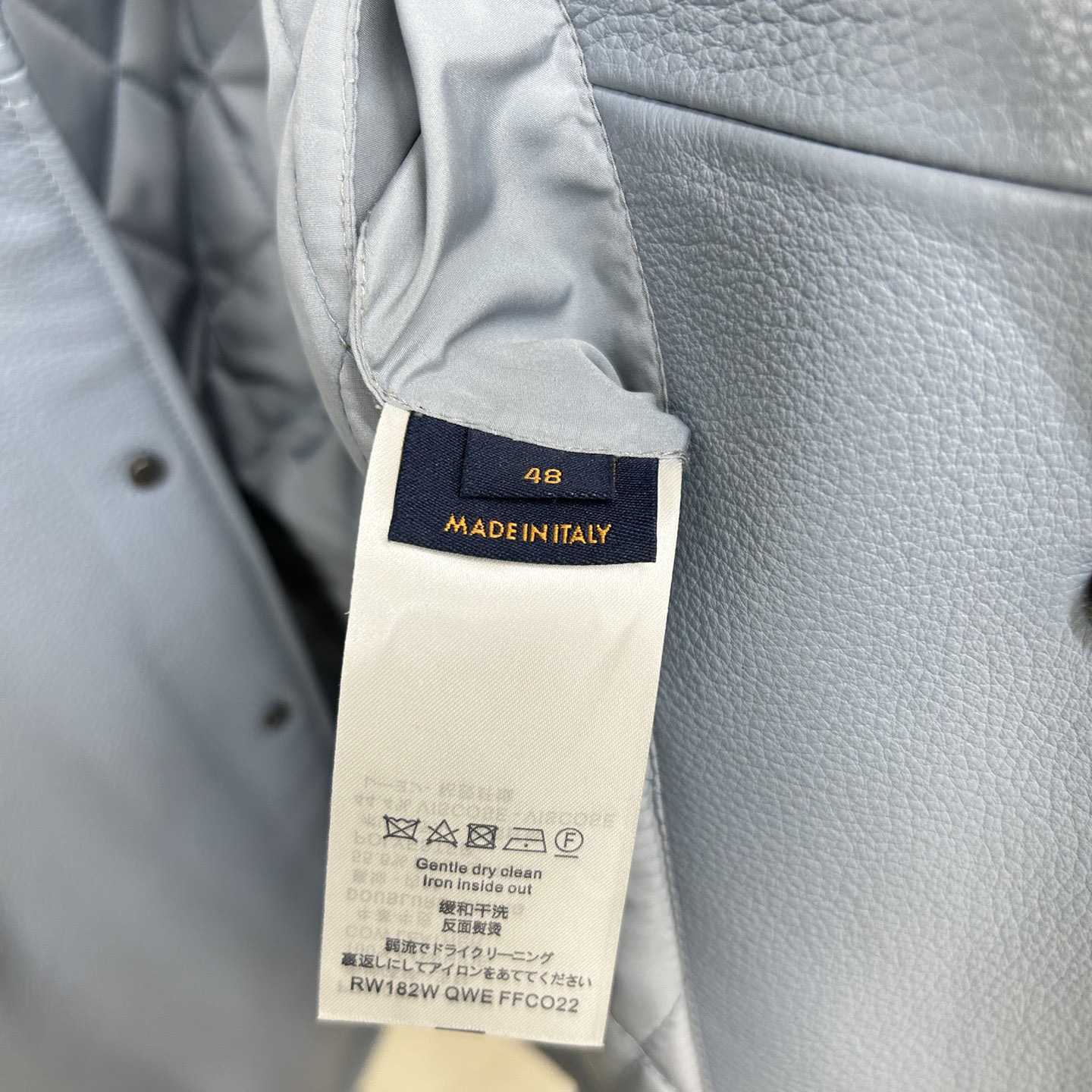 Louis Vuitton Long Leather Coach Jacket - DopestKickz