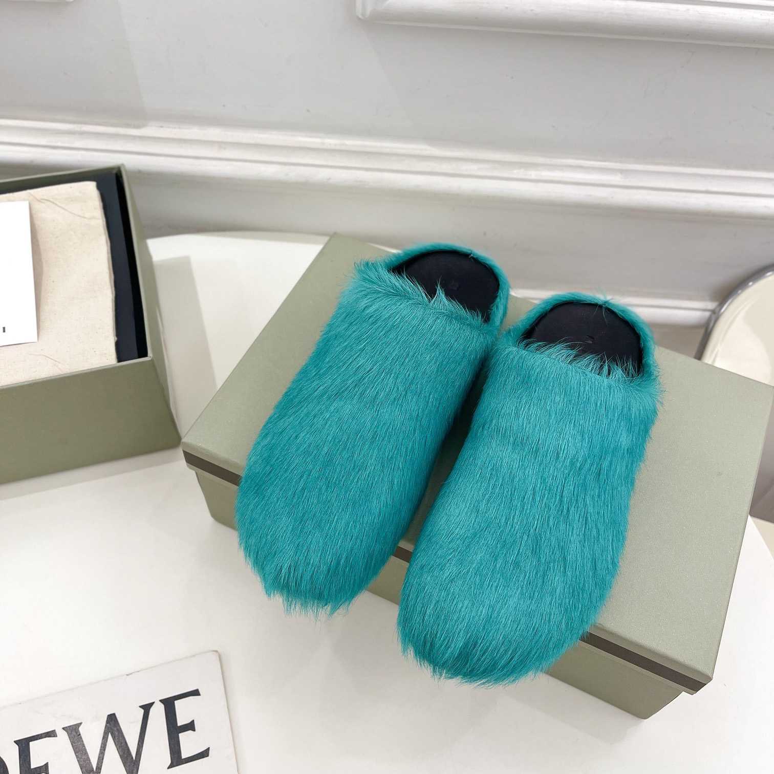 Marni Fussbett Slip-On Flat Mules - DopestKickz