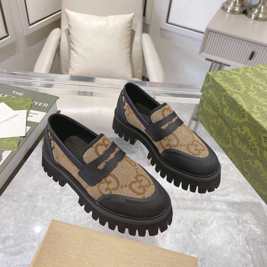 Gucci Maxi GG Loafers - DopestKickz