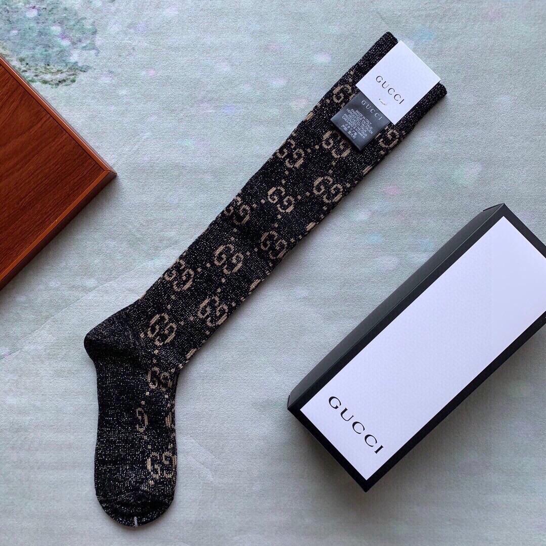Gucci Lame GG Socks - DopestKickz
