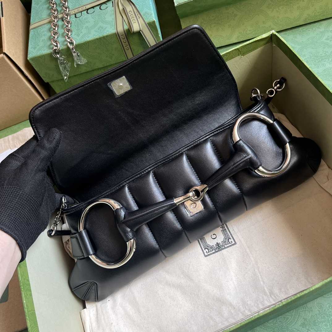 Gucci Horsebit Chain Medium Shoulder Bag (38x 15x 16cm) - DopestKickz