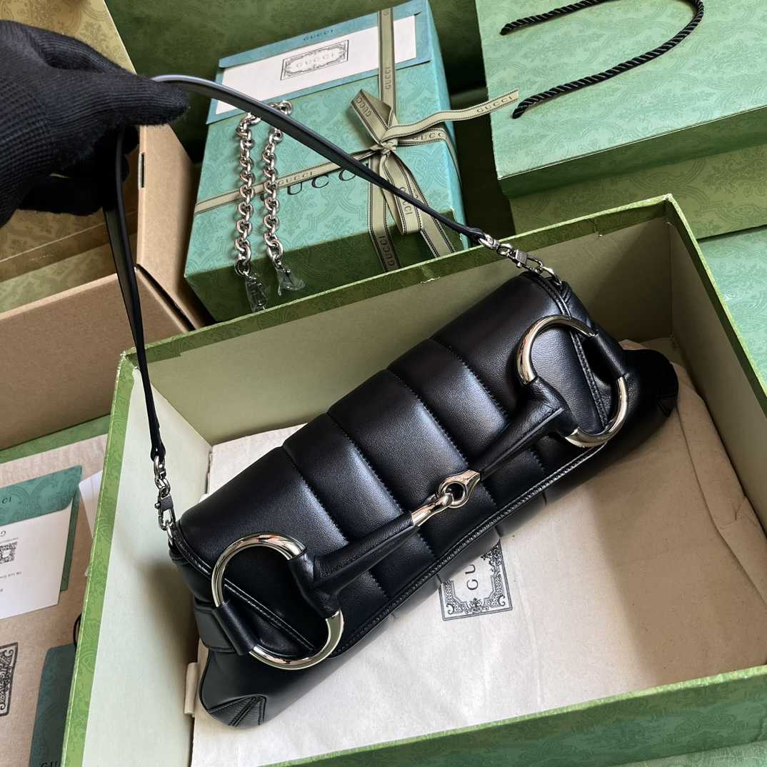 Gucci Horsebit Chain Medium Shoulder Bag (38x 15x 16cm) - DopestKickz