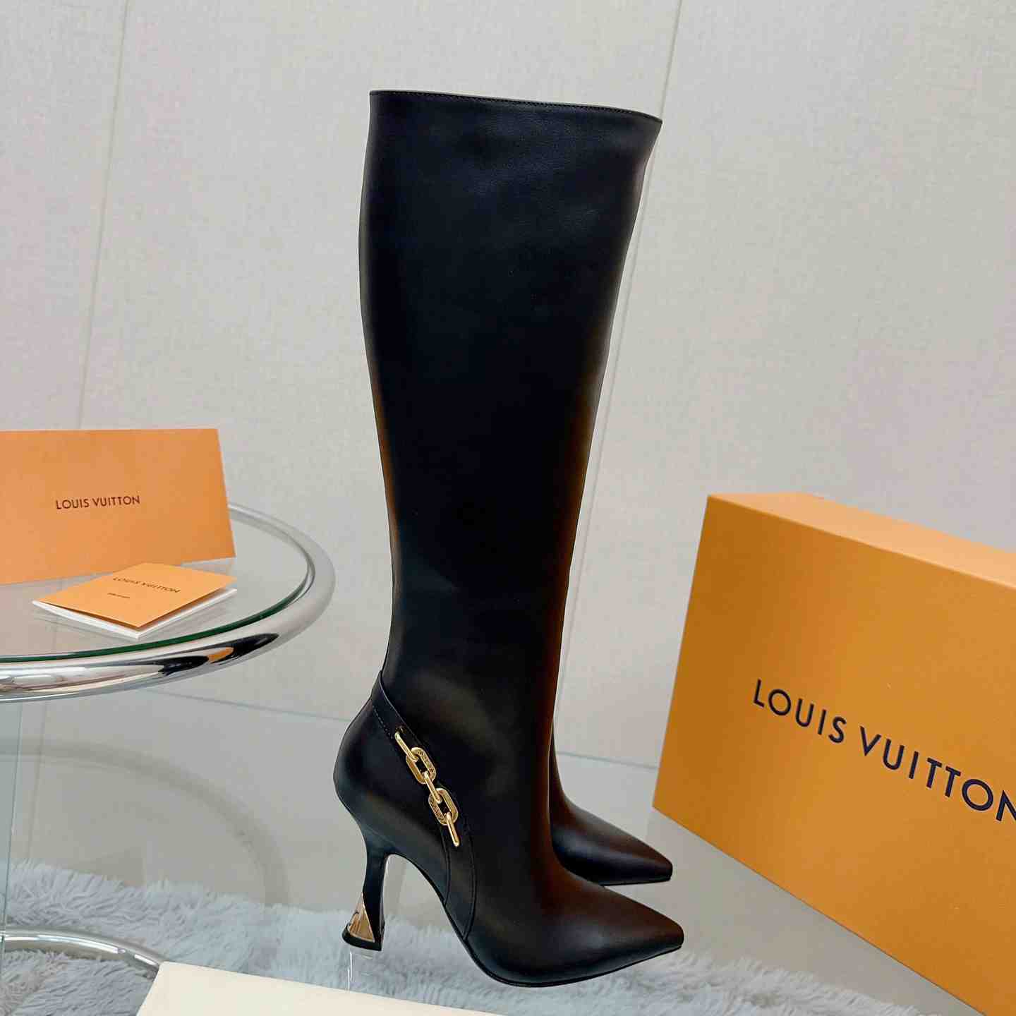 Louis Vuitton Sparkle High Boot - DopestKickz