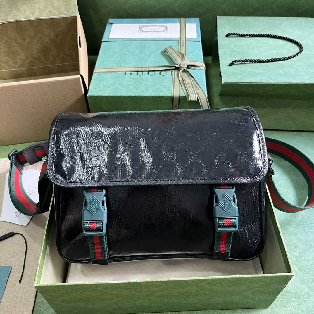 Gucci GG Crystal Messenger Bag (27x 20x 10cm) - DopestKickz