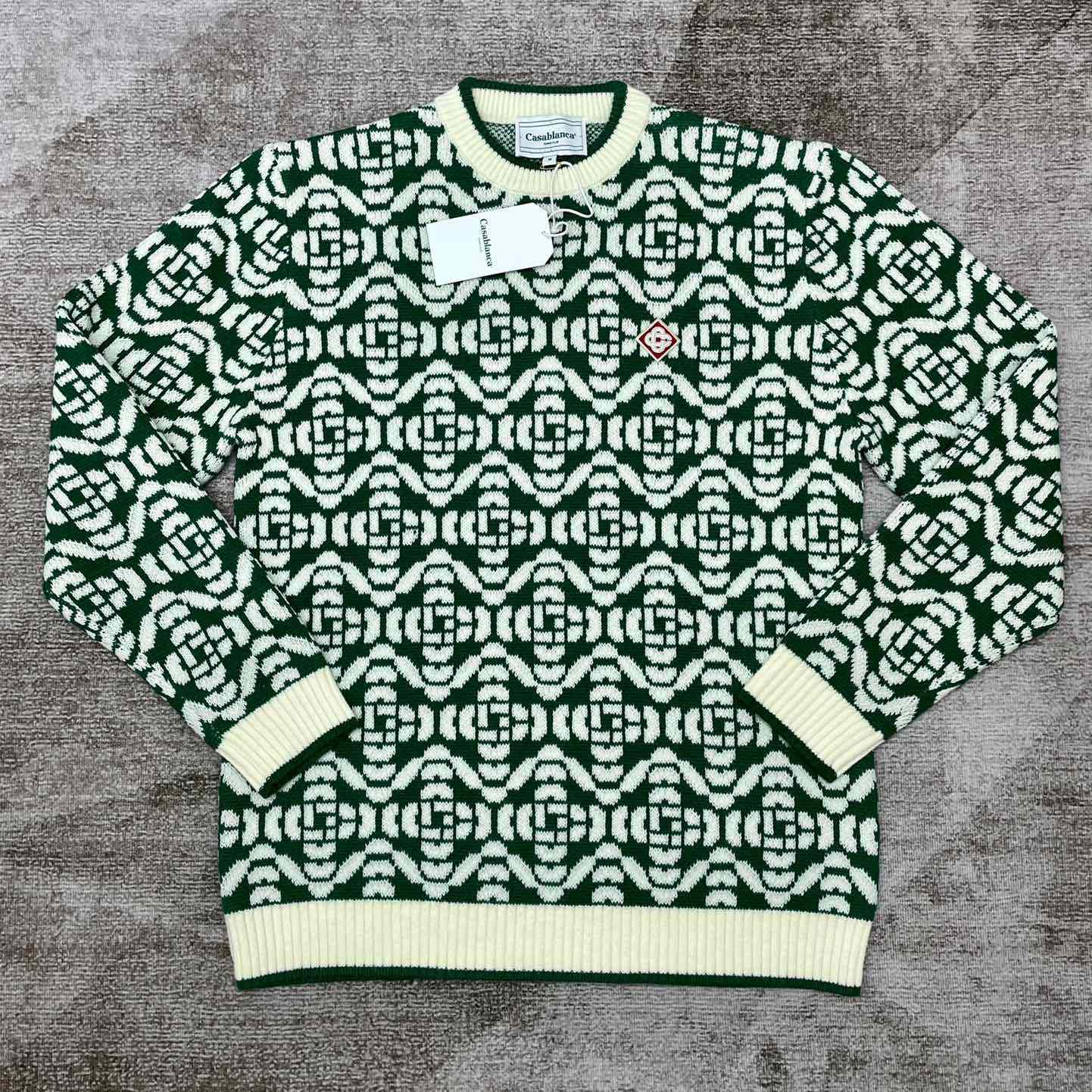 Casablanca Monogram Sweater - DopestKickz