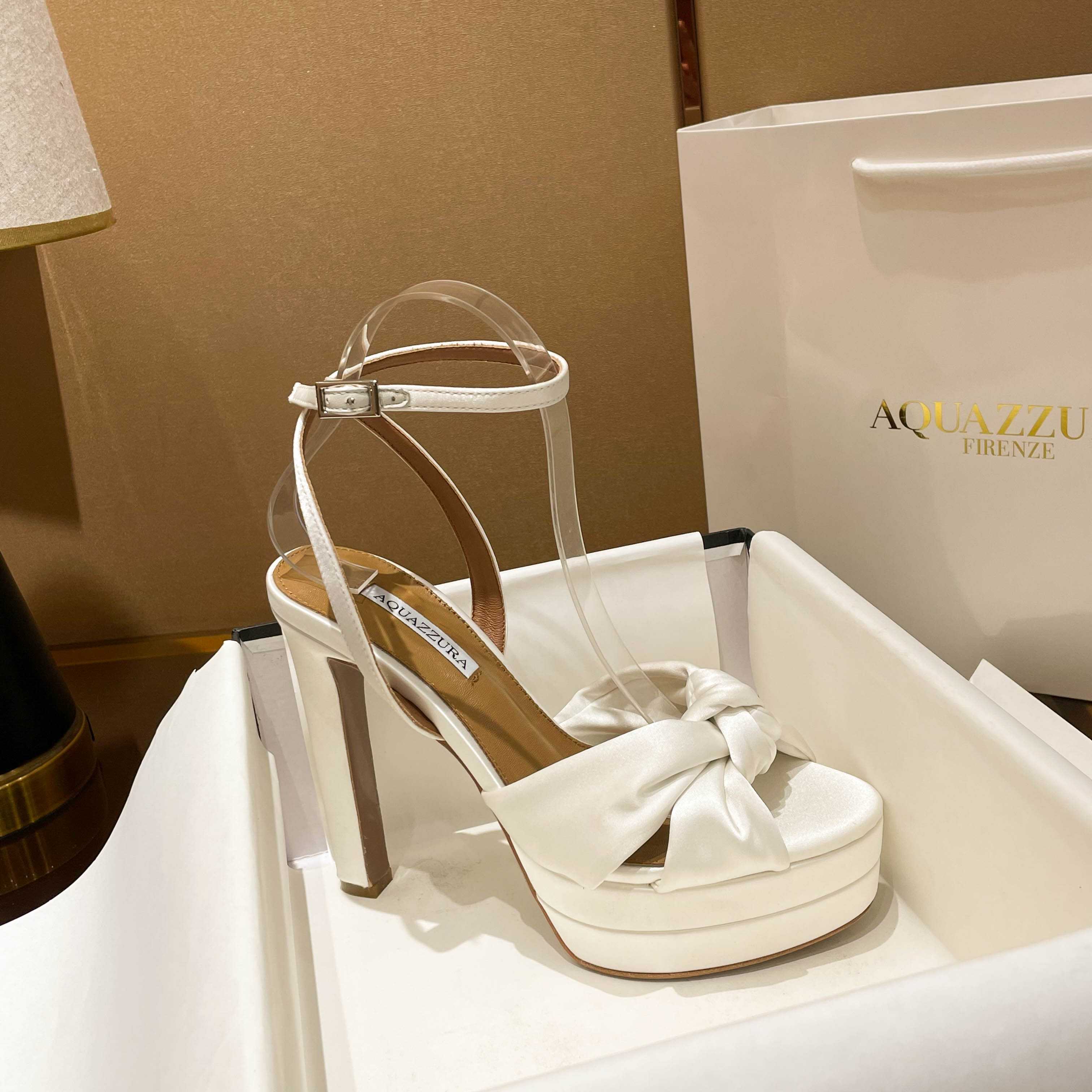 Aquazzura Cupid Plateau 130 - DopestKickz