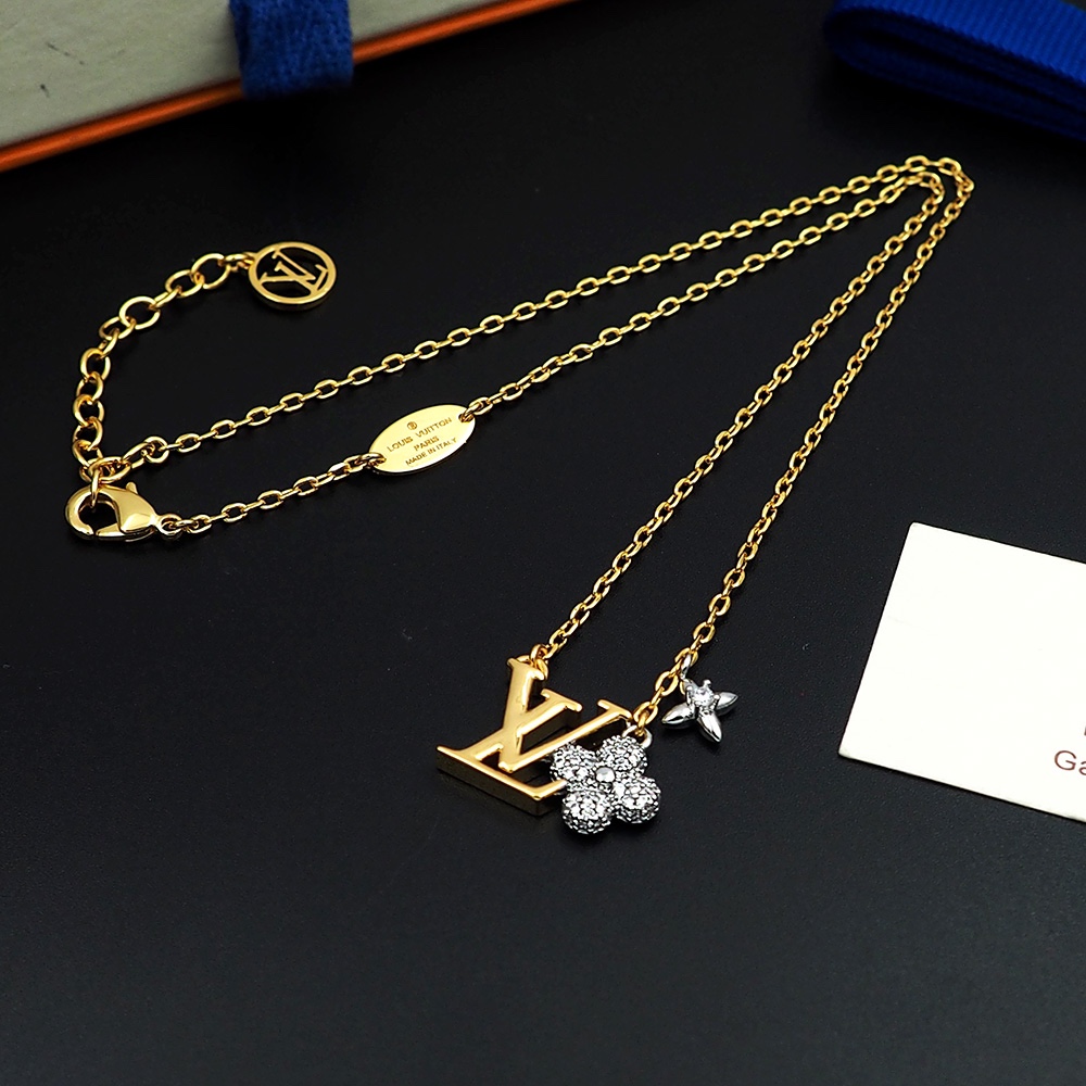 Louis Vuitto LV Gram Necklace   - DopestKickz
