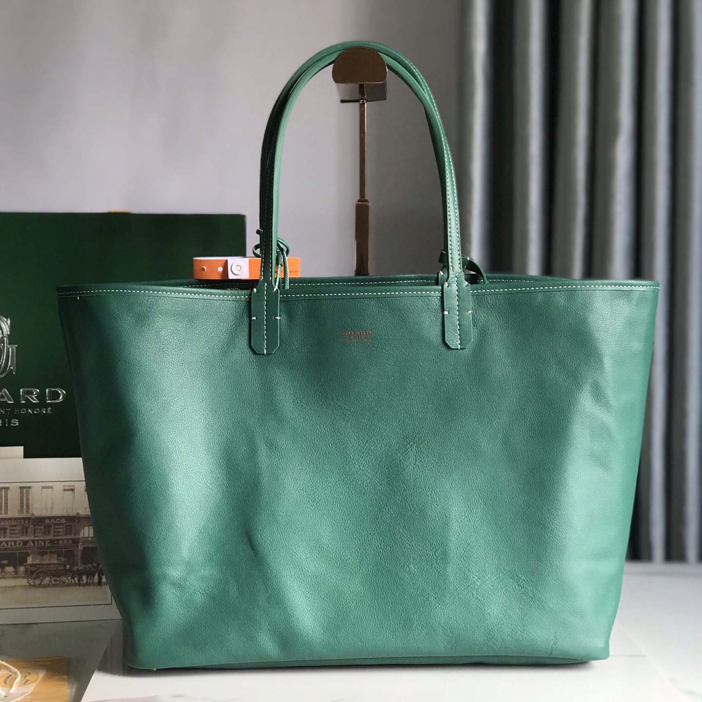 Goyard Saint Louis Tote Pm Green  (34-28-15cm) - DopestKickz