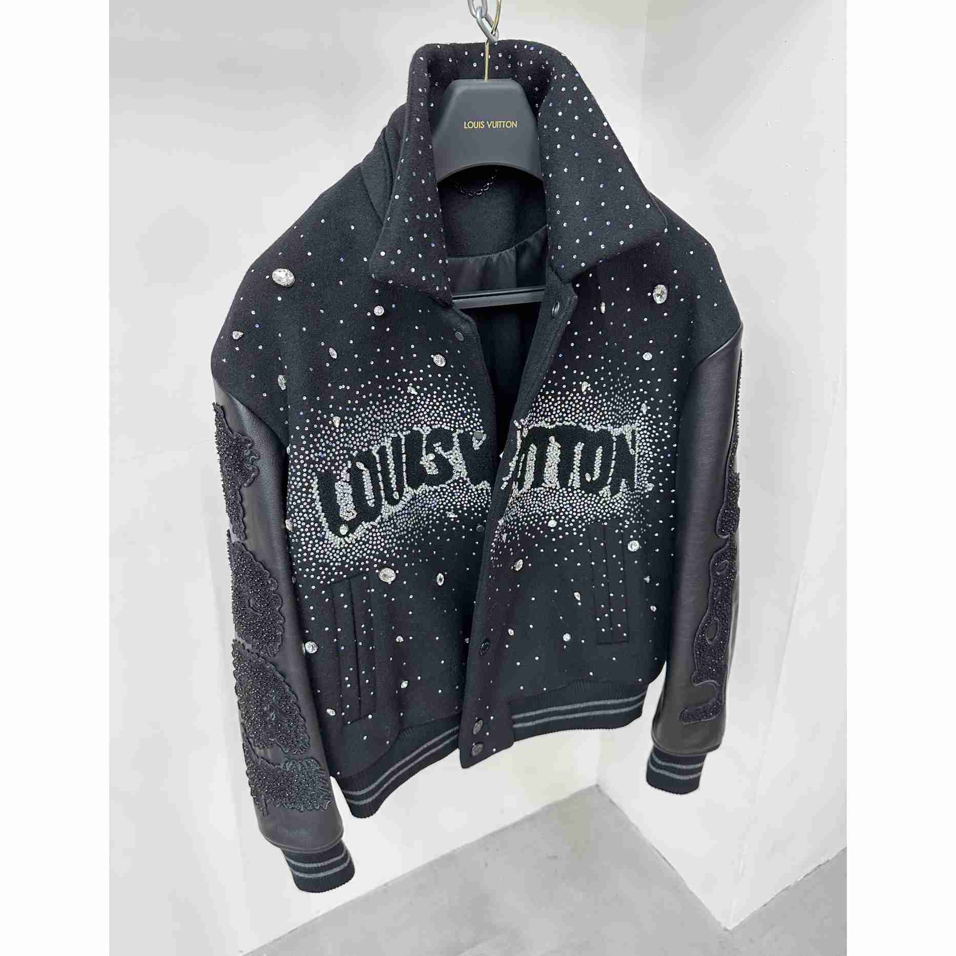Louis Vuitton Made To Order Embroidered Varsity Blouson   1ABY78 - DopestKickz